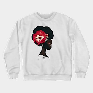 [AI Art] Queen of Carnations Crewneck Sweatshirt